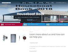 Tablet Screenshot of houseboatcentre.co.uk